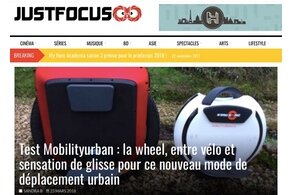justfocus decouverte de la roue electrique